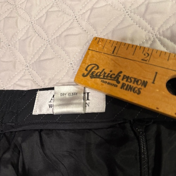 Alfani Black Pinstripe Pencil Skirt - 14w - Picture 13 of 13
